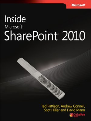 cover image of Inside Microsoft&#174; SharePoint&#174; 2010